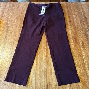 NWT Women’s Mario Serrani stretch slim fit pants, size 4/27